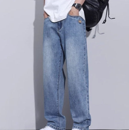 Męski Jeansy Baggy | Szeroka Nogawka