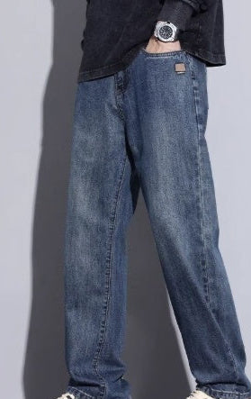 Męski Jeansy Baggy | Szeroka Nogawka