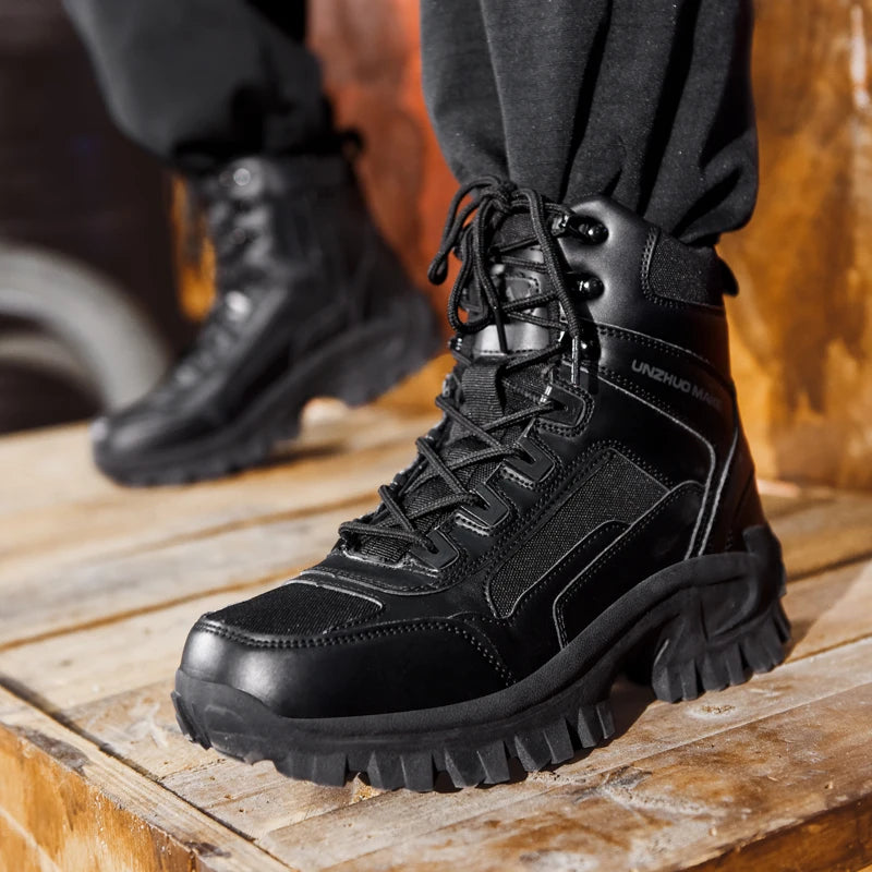 Combat Shoes for Men Outdoor Trekking Camping Boots Tactical Boot