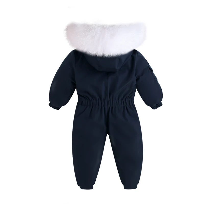 Winter Jumpsuit Overalls for Toddler Boys Girls 1-5 Years