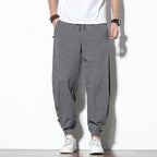 Men's Striped Baggy Pants | Summer
