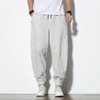 Men's Striped Baggy Pants | Summer