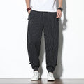 Men's Striped Baggy Pants | Summer