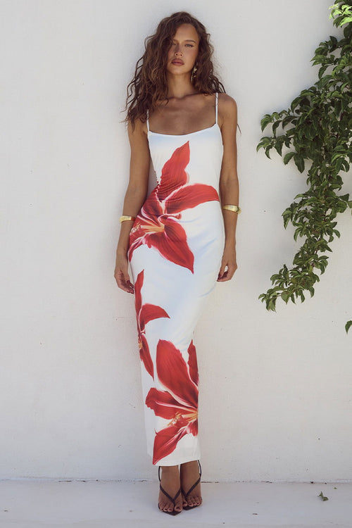 Women's Summer Floral Dress | Maxi
