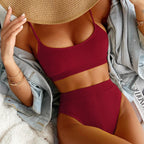 Damskie Skromne Zestaw Bikini | Letni