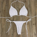 Damskie Seksywne Bikini O Wysokim Pasie | Letnie