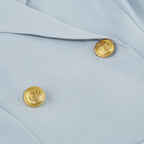 Damskie Wieczorowe Blazer Suknia | Mini