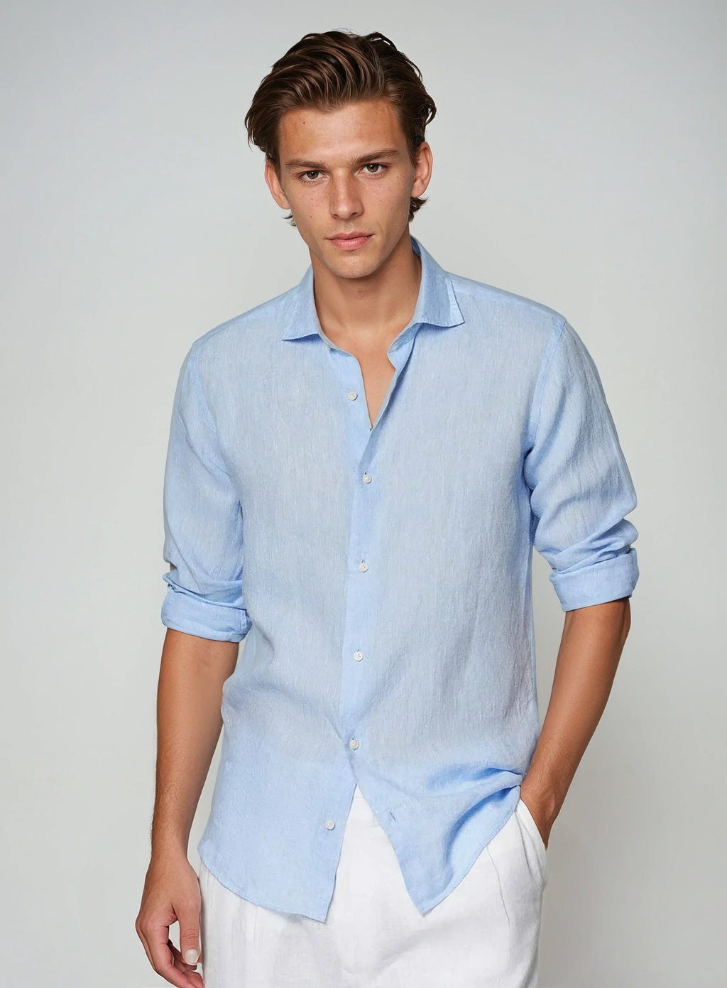 Men's Slim Casual Shirt | Summer