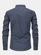 Men's Plaid Shirt | Long Sleeve