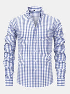 Men's Plaid Shirt | Long Sleeve