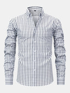 Men's Plaid Shirt | Long Sleeve