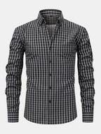 Men's Plaid Shirt | Long Sleeve