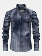 Men's Plaid Shirt | Long Sleeve