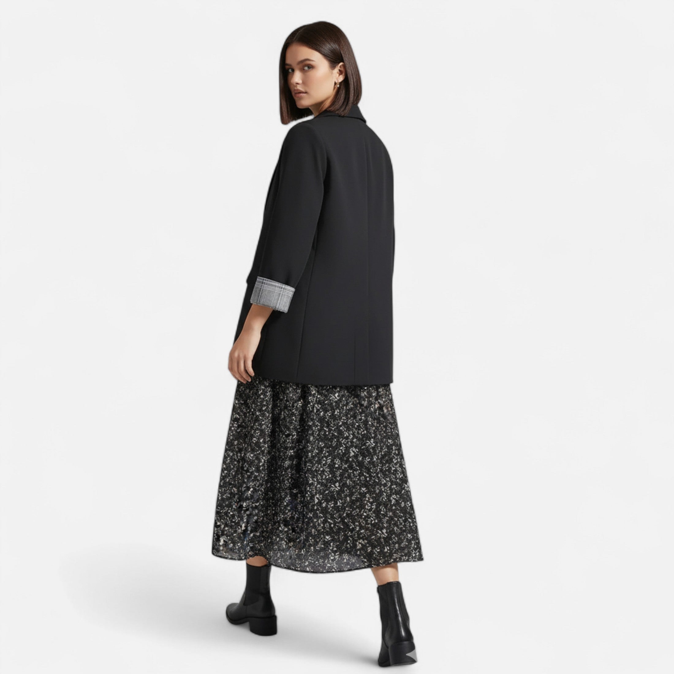 Women's Spring Long Sleeve Dress | Maxi