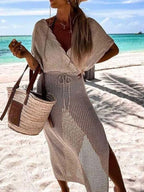 Women's Summer Crochet Dress | Midi