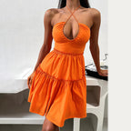 Women's Summer Dress with Ruffles | Mini