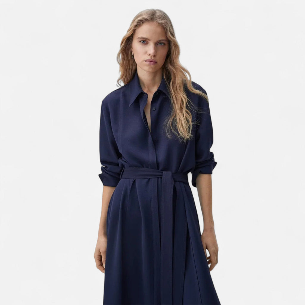 Women's Summer Shirt Dress | Midi
