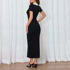 Women's Formal Shirt Dress | Midi