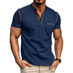 Men's Casual T-Shirt | Henley