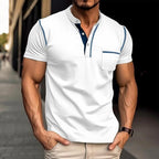 Men's Casual T-Shirt | Henley