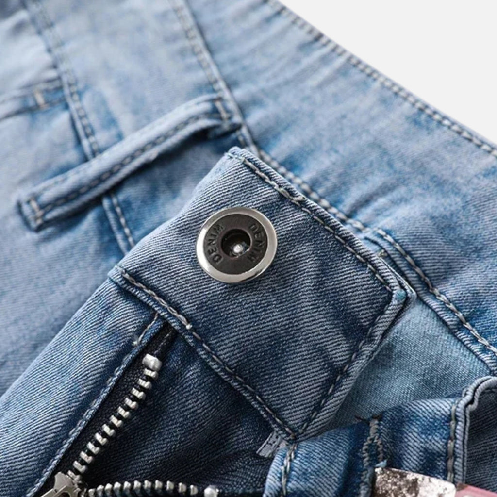 Men's Regular Fit Jeans | Wide Legs