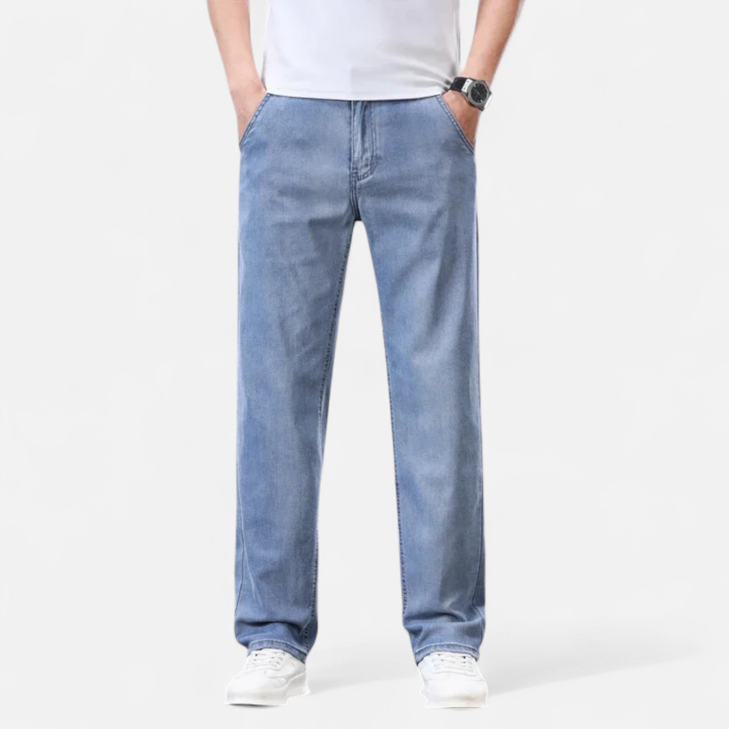 Men's Regular Fit Jeans | Wide Legs