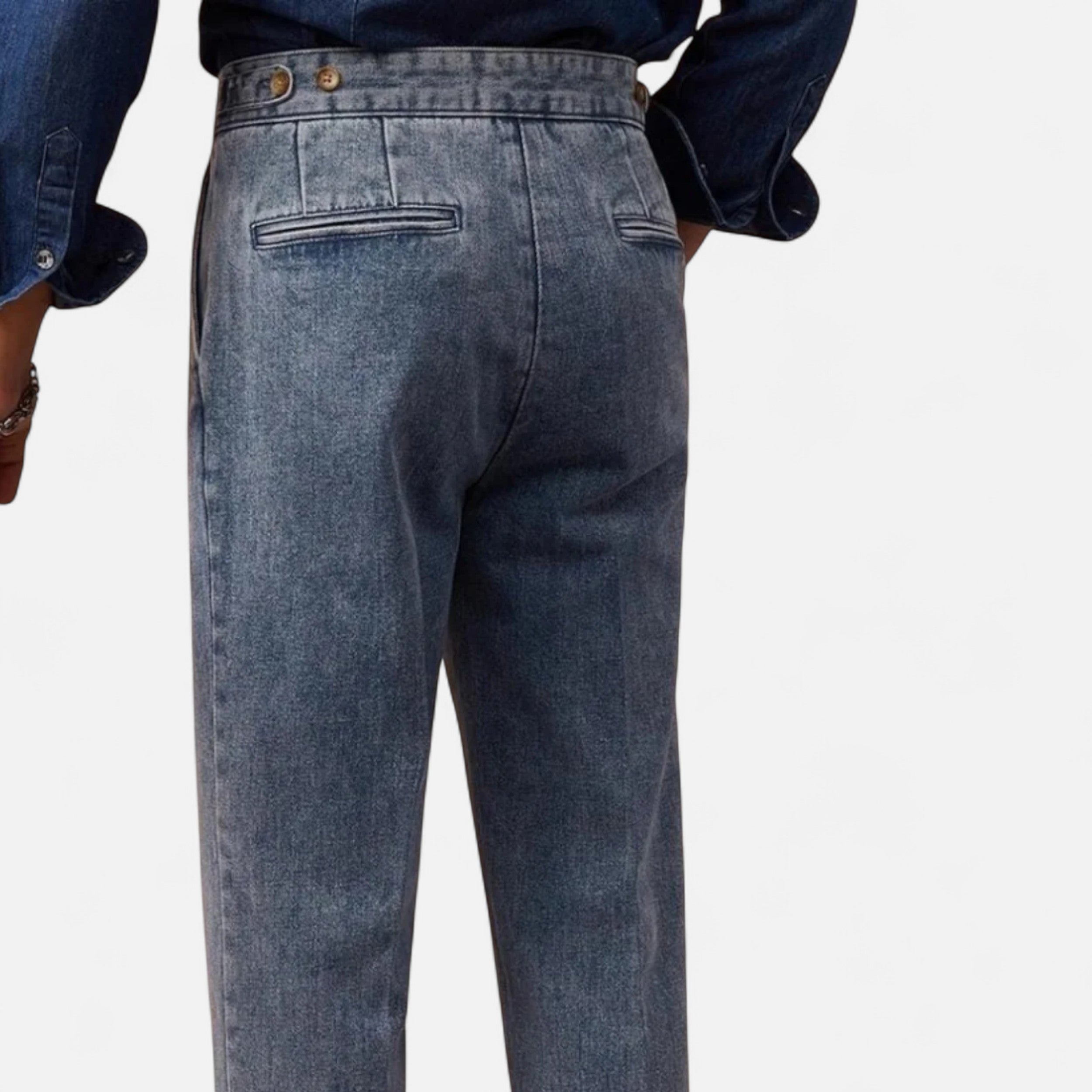 Men's Vintage Jeans Pants | Straight Legs