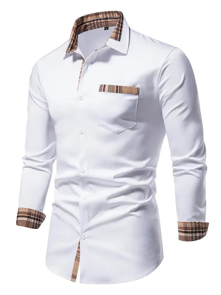 Men's Long Sleeve Shirt | Reversed