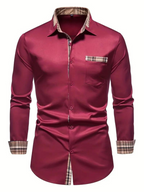 Men's Long Sleeve Shirt | Reversed