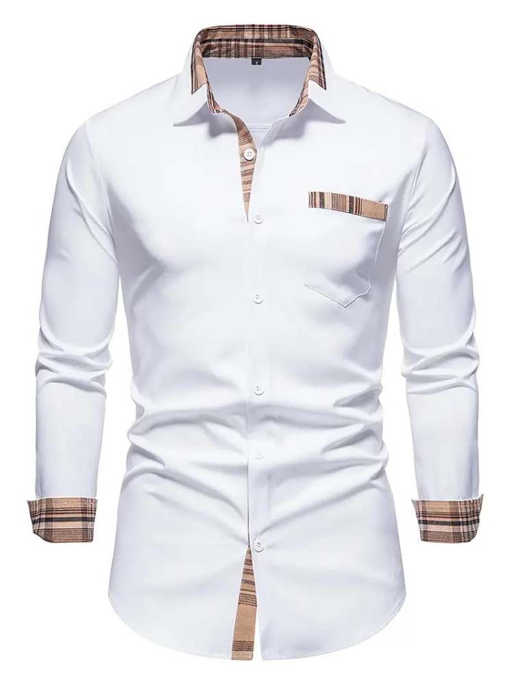 Men's Long Sleeve Shirt | Reversed
