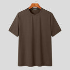 Męska Casualowa Sportowa Koszulka T | Slim Fit
