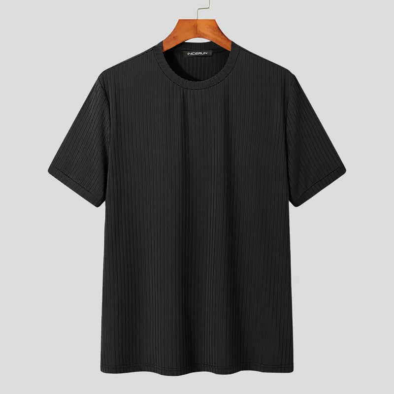 Męska Casualowa Sportowa Koszulka T | Slim Fit