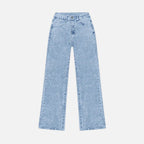 Damskie Spodnie Jeansy | Proste Nogi