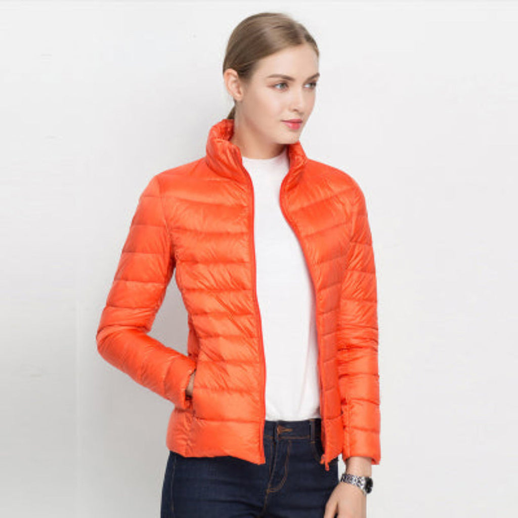 Women's Quilted Down Jacket | Slim Fit