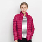 Women's Quilted Down Jacket | Slim Fit