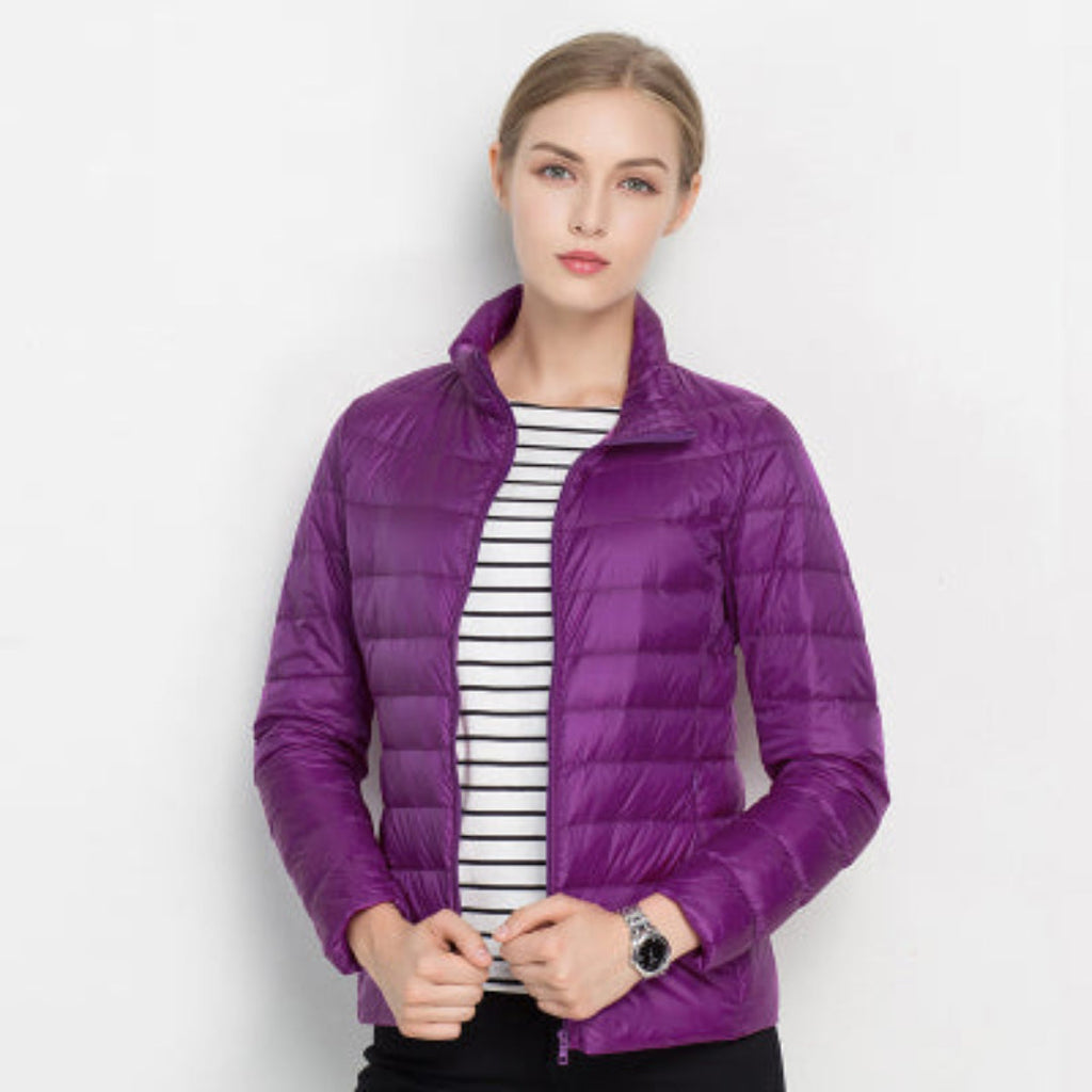 Women's Quilted Down Jacket | Slim Fit