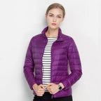 Women's Quilted Down Jacket | Slim Fit