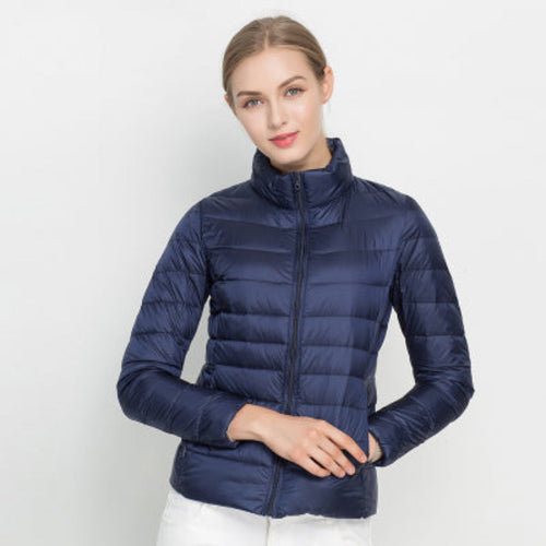 Women's Quilted Down Jacket | Slim Fit