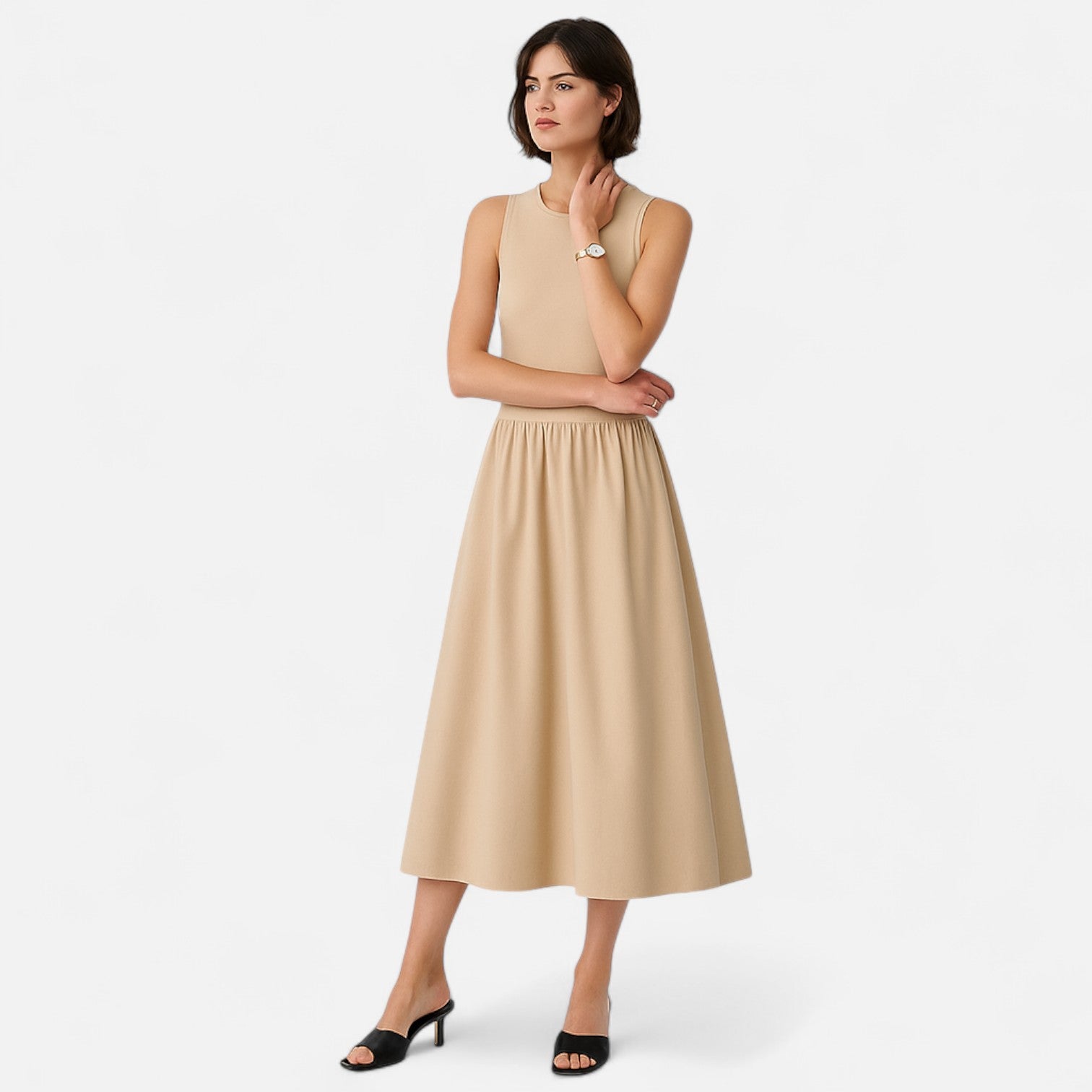 Women's Summer Casual Dress | Midi