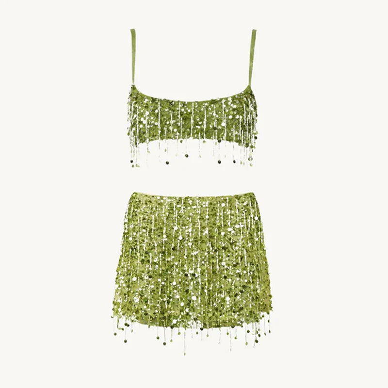 Damska Imprezowy Komplet Bikini | Dwuczęściowy