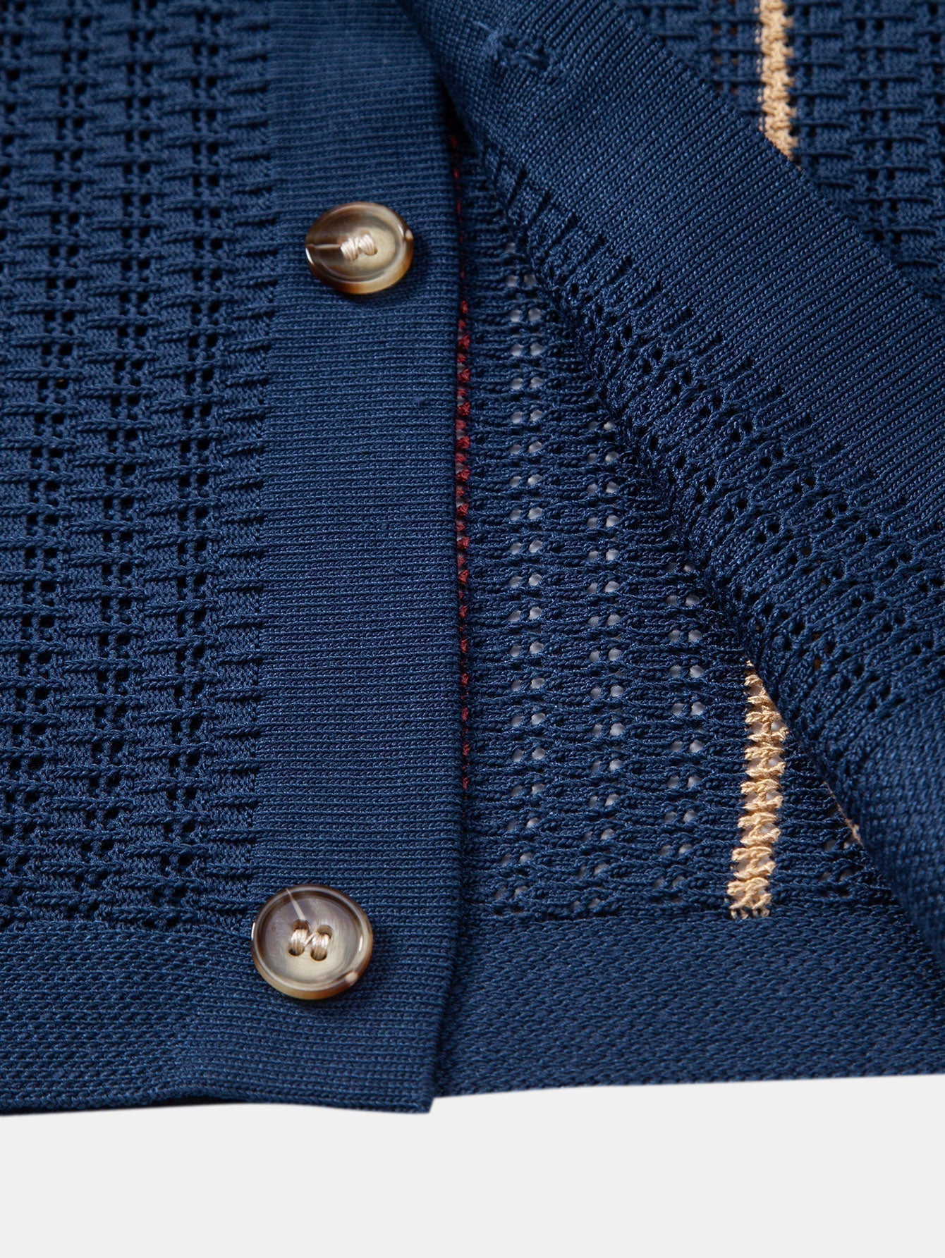 Męski Komplet Koszula Szydełkowa & Spodnie | Komplet