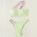 Damskie Seksywne Bikini O Wysokim Pasie | Strój Kąpielowy