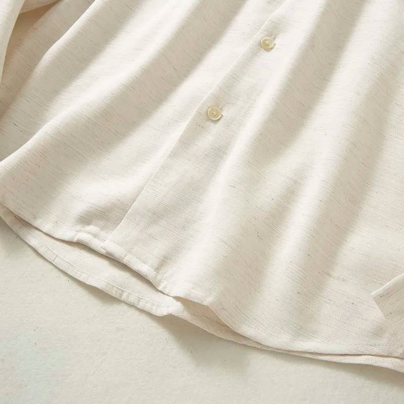 Męska Koszula Długi Rękaw | Prosty Krój