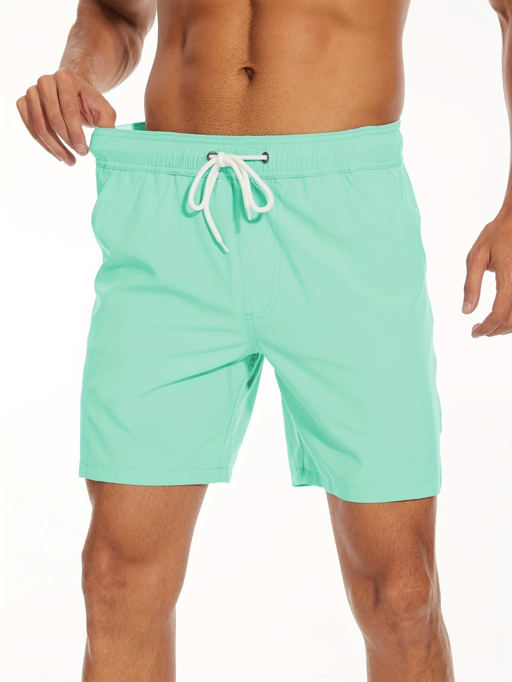 Męskie Szorty Boardshorts Z Kieszeniami | Kąpielówki