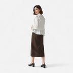 Damskie Biurowe Midi Spódnica | Casualowe
