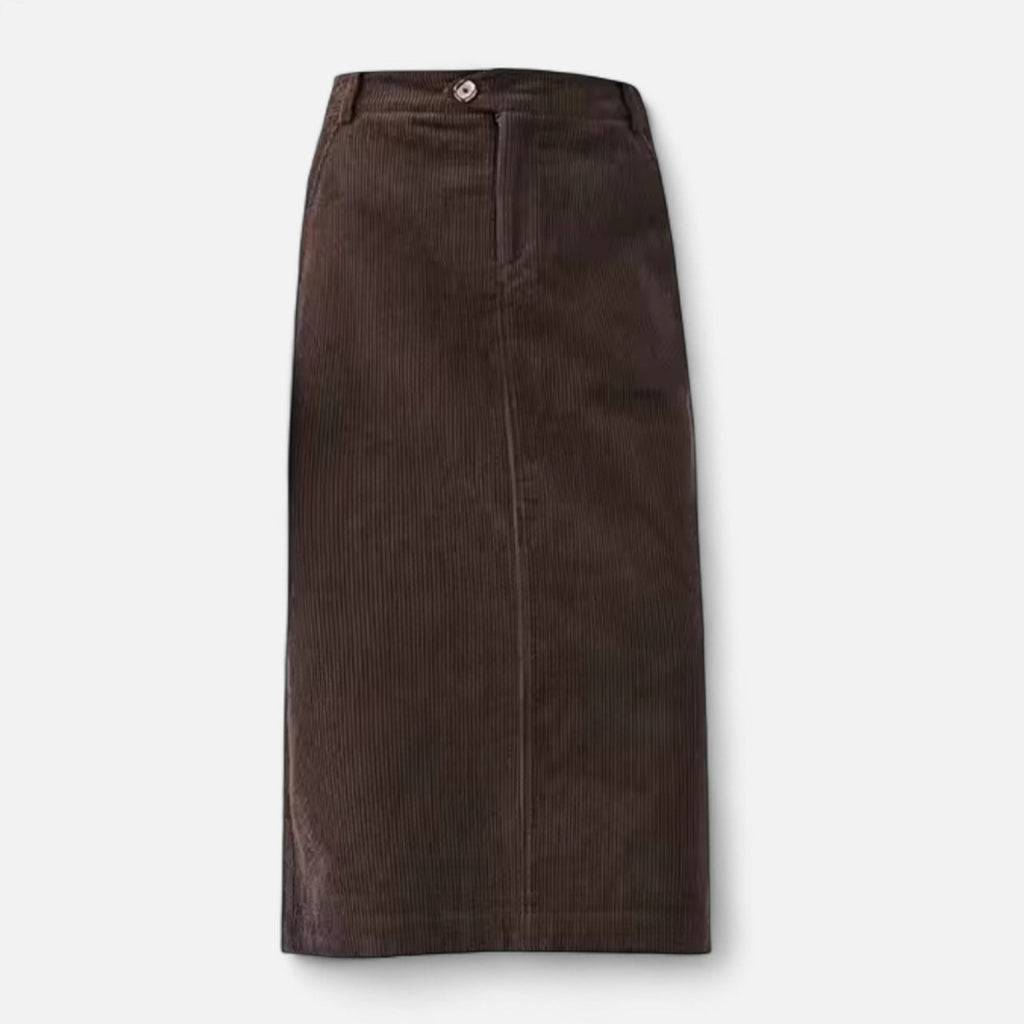 Damskie Biurowe Midi Spódnica | Casualowe