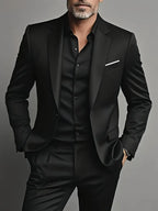 Men's Two-Piece Slim Fit Set | Tailored Suit