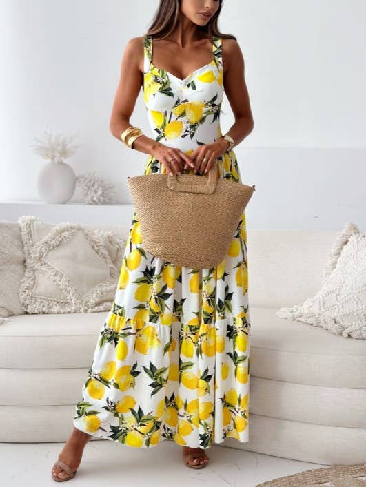 Damska Letnia Sukienka | Maxi