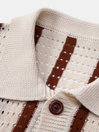 Men's Crochet Shirt | Short Sleeve