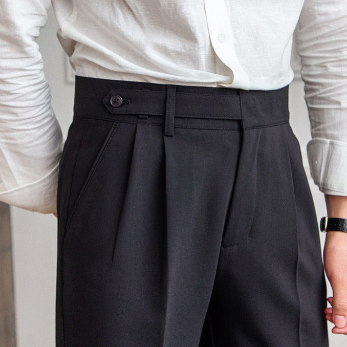Men's Pleated Pants | Work